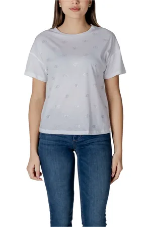 Liu Jo Mujer, Camisetas, Blanco, Talla: M