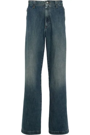 Maison Margiela Hombre, Vaqueros, Azul, Talla: L