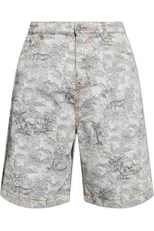 Etro Hombre, Pantalones cortos, Gris, Talla: W33