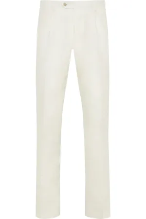 BARBA Hombre, Pantalones, Blanco, Talla: 3XL