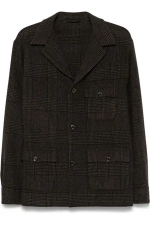 Finamore Hombre, Chaquetas, Marrón, Talla: XL