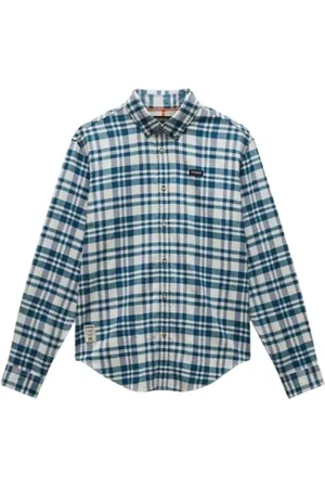 Napapijri Hombre, Camisas, Blanco, Talla: S