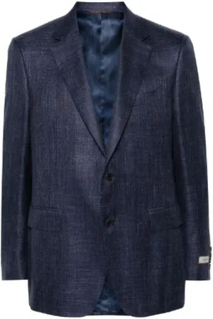 CANALI Hombre, Chaquetas, Azul, Talla: L
