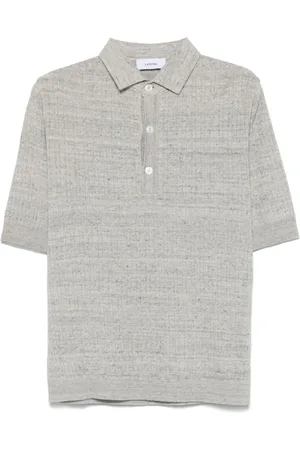 LARDINI Hombre, Camisetas, Gris, Talla: M