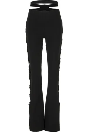 ANDREA ADAMO Mujer, Pantalones, Negro, Talla: M