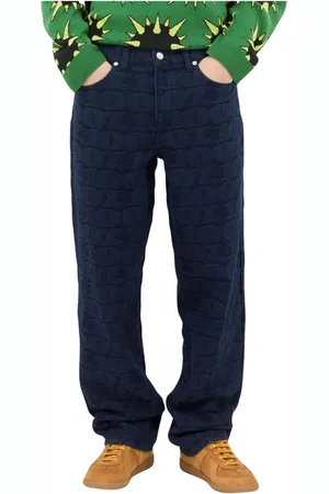 AWAKE NY Hombre, Vaqueros, Azul, Talla: S