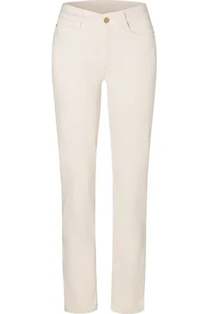 Mac Mujer, Vaqueros, Blanco, Talla: XS L30