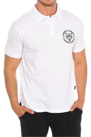 Philipp Plein Hombre, Camisetas, Blanco, Talla: L