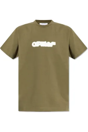 OFF-WHITE Hombre, Camisetas, Verde, Talla: M