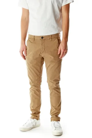 BLUE DE GENES Hombre, Pantalones, Marrón, Talla: W30