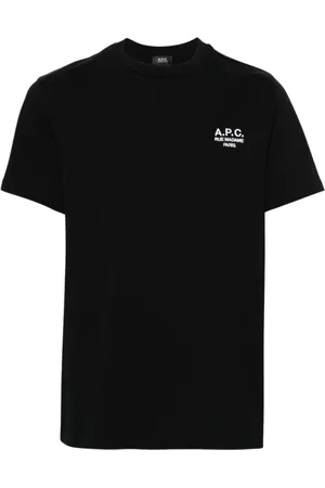 A.P.C. Hombre, Camisetas, Negro, Talla: S