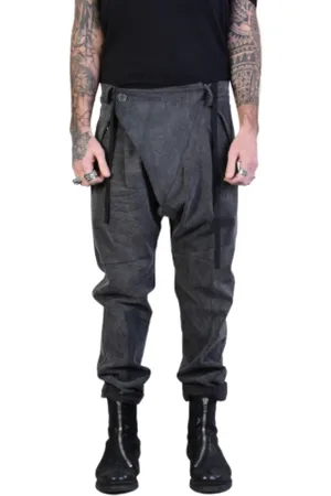 LA HAINE INSIDE US Hombre, Pantalones, Gris, Talla: L