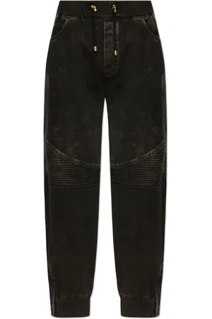 Balmain Hombre, Pantalones, Negro, Talla: W34