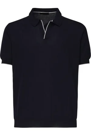 FAY Hombre, Camisetas, Azul, Talla: 3XL