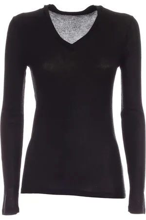 Majestic Mujer, Camisetas, Negro, Talla: L