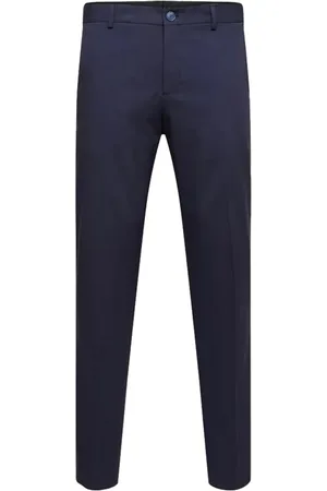 SELECTED Hombre, Pantalones, Azul, Talla: 2XL