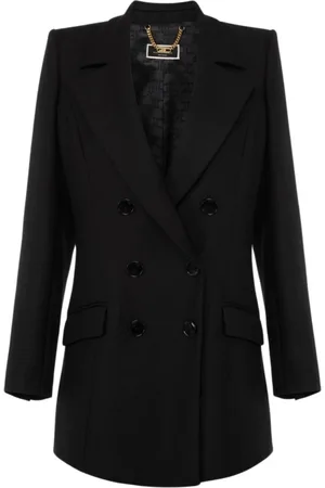 Elisabetta Franchi Mujer, Chaquetas, Negro, Talla: XL