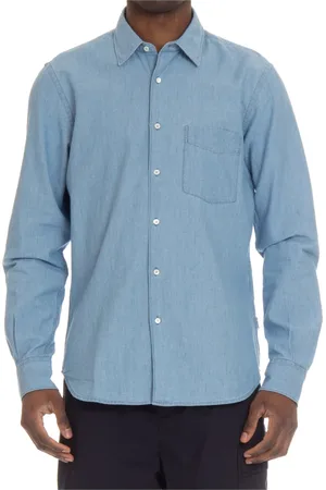 Aspesi Hombre, Camisas, Azul, Talla: M