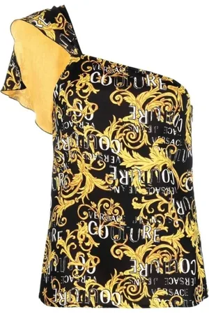 VERSACE Mujer, Camisetas, Amarillo, Talla: M