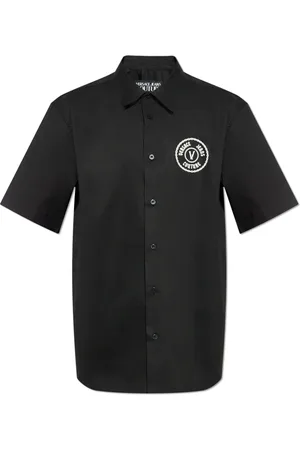 VERSACE Hombre, Camisas, Negro, Talla: L