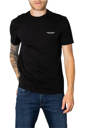 Armani Exchange Hombre, Camisetas, Negro, Talla: 2XL