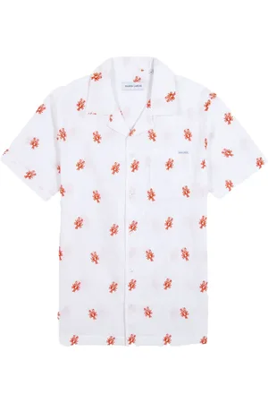 Maison Labiche Hombre, Camisas, Blanco, Talla: L