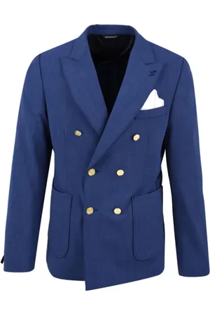 D.A. Daniele Alessandrini Hombre, Chaquetas, Azul, Talla: L
