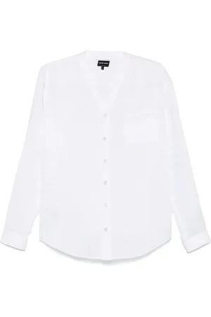 Giorgio Armani Hombre, Camisas, Blanco, Talla: XL