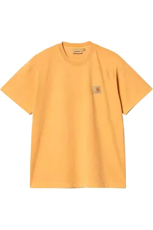 Carhartt Hombre, Camisetas, Amarillo, Talla: M