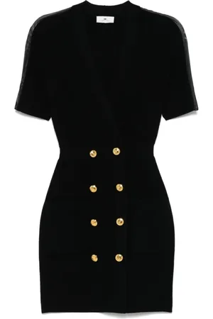 Elisabetta Franchi Mujer, Vestidos, Negro, Talla: S