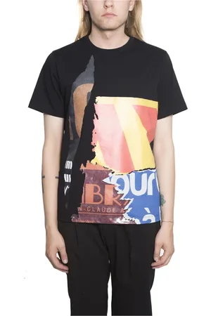 JUUN.J Hombre, Camisetas, Negro, Talla: S