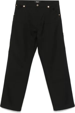VERSACE Hombre, Pantalones, Negro, Talla: M