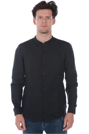 D.A. Daniele Alessandrini Hombre, Camisas, Negro, Talla: M