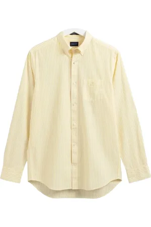 GANT Hombre, Camisas, Amarillo, Talla: 3XL