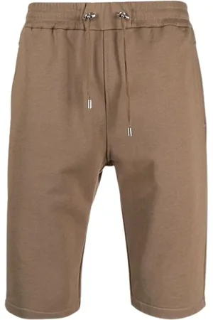 Balmain Hombre, Pantalones cortos, Verde, Talla: L