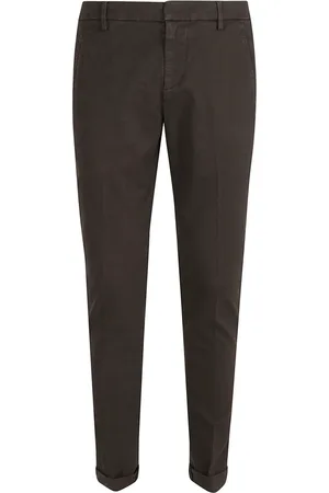 Dondup Hombre, Pantalones, Marrón, Talla: W40