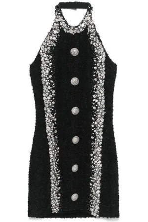 Balmain Mujer, Vestidos, Negro, Talla: S
