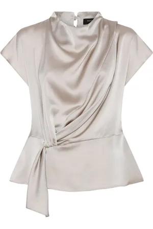 Bruuns Bazaar Mujer, Blusas y Camisas, Gris, Talla: S