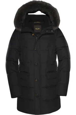 MOORER Hombre, Chaquetas, Negro, Talla: 5XL