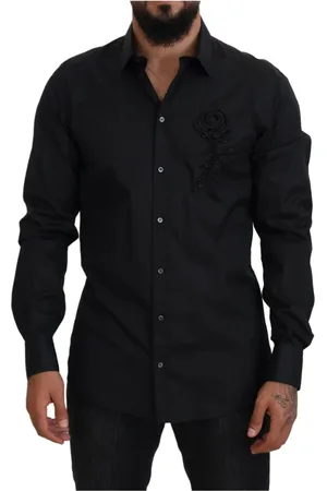 Dolce & Gabbana Hombre, Camisas, Negro, Talla: M