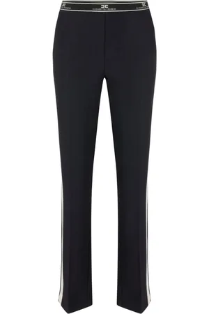 Elisabetta Franchi Mujer, Pantalones, Negro, Talla: M