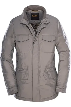 MOORER Hombre, Chaquetas, Gris, Talla: 4XL