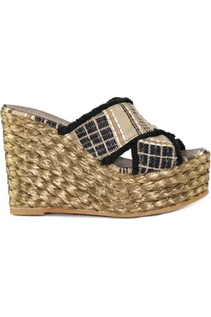 Espadrilles Mujer, Zapatos, Amarillo, Talla: 36 EU
