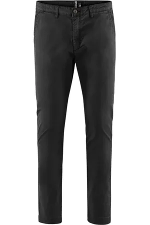 Bomboogie Hombre, Pantalones, Negro, Talla: W30