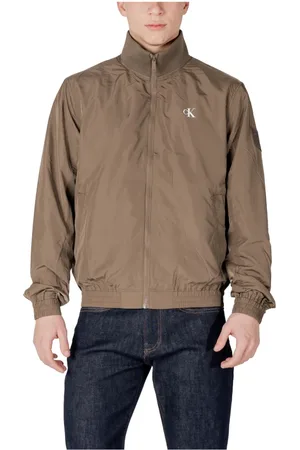 Calvin Klein Hombre, Chaquetas, Verde, Talla: L