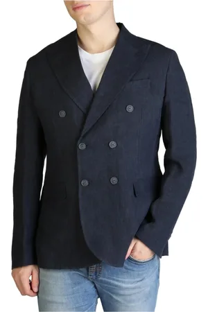 YES ZEE BY ESSENZA Hombre, Chaquetas, Azul, Talla: S