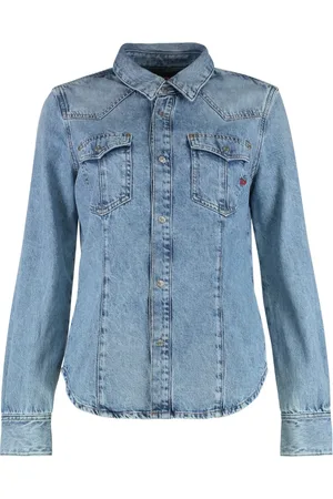 Diesel Mujer, Blusas y Camisas, Azul, Talla: XS