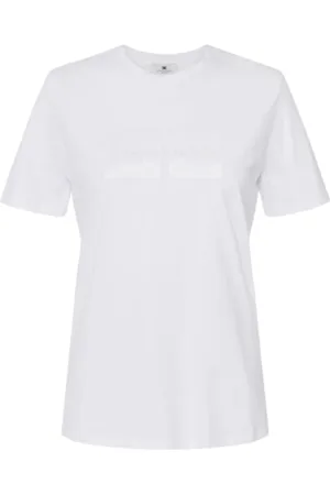 Elisabetta Franchi Mujer, Camisetas, Blanco, Talla: 2XS