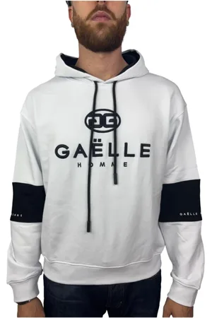 GAËLLE Hombre, Sudaderas, Blanco, Talla: S
