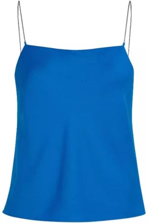 Calvin Klein Mujer, Camisetas, Azul, Talla: L